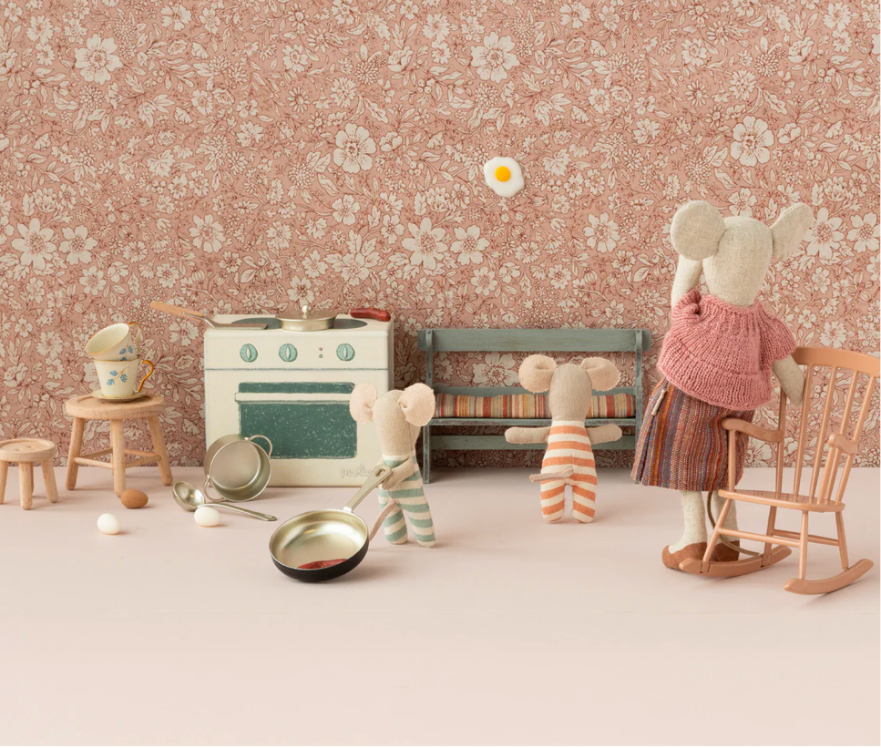 Rocking chair. Mouse - Dark Powder
