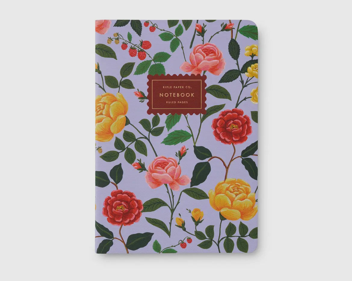 Assorted Set of 3
Roses Notebooks