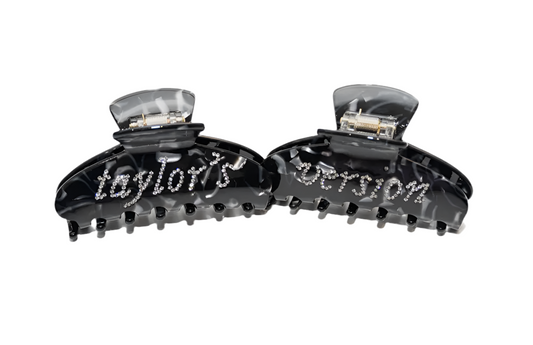 TV black hair claw