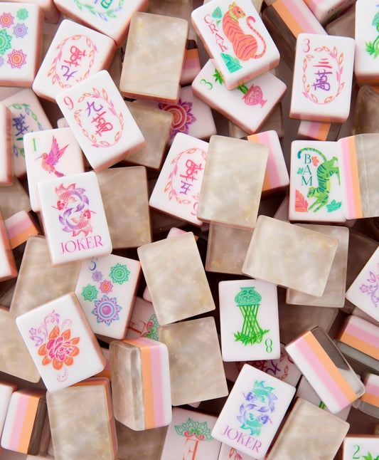 Pearlescent Mahjong Tiles