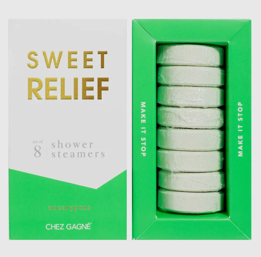 Sweet Relief Shower Steamers