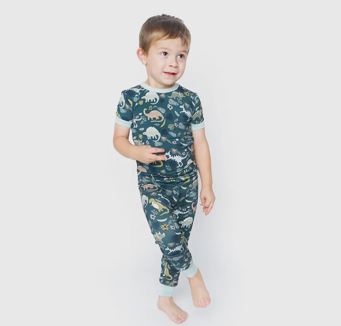 Prehistoric Friends Dinosaur
Kids Clothes Bamboo Pajamas
Sleep Set