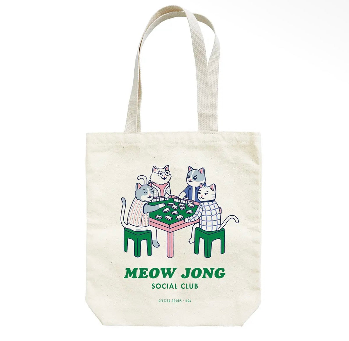 Meow Jong Tote