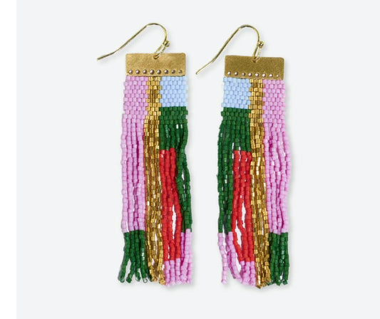 Mackenzie beaded earring