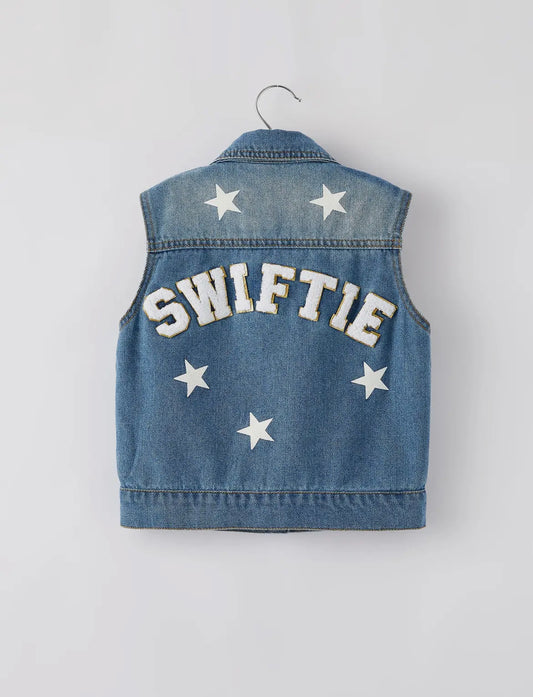 Swiftie Jean Vest