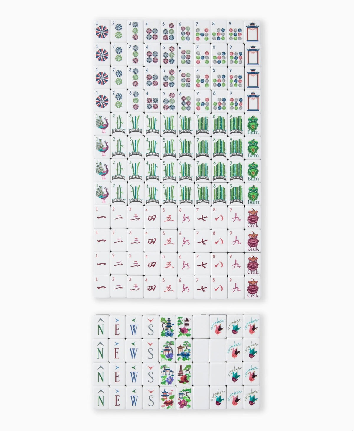 Gatsby Mahjong Tiles