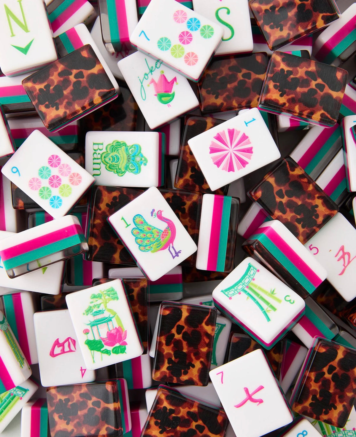 Glow Wild Mahjong Tiles