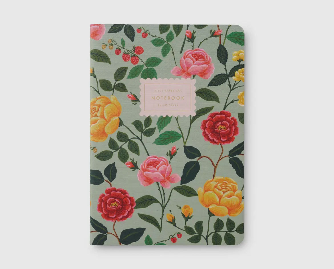 Assorted Set of 3
Roses Notebooks