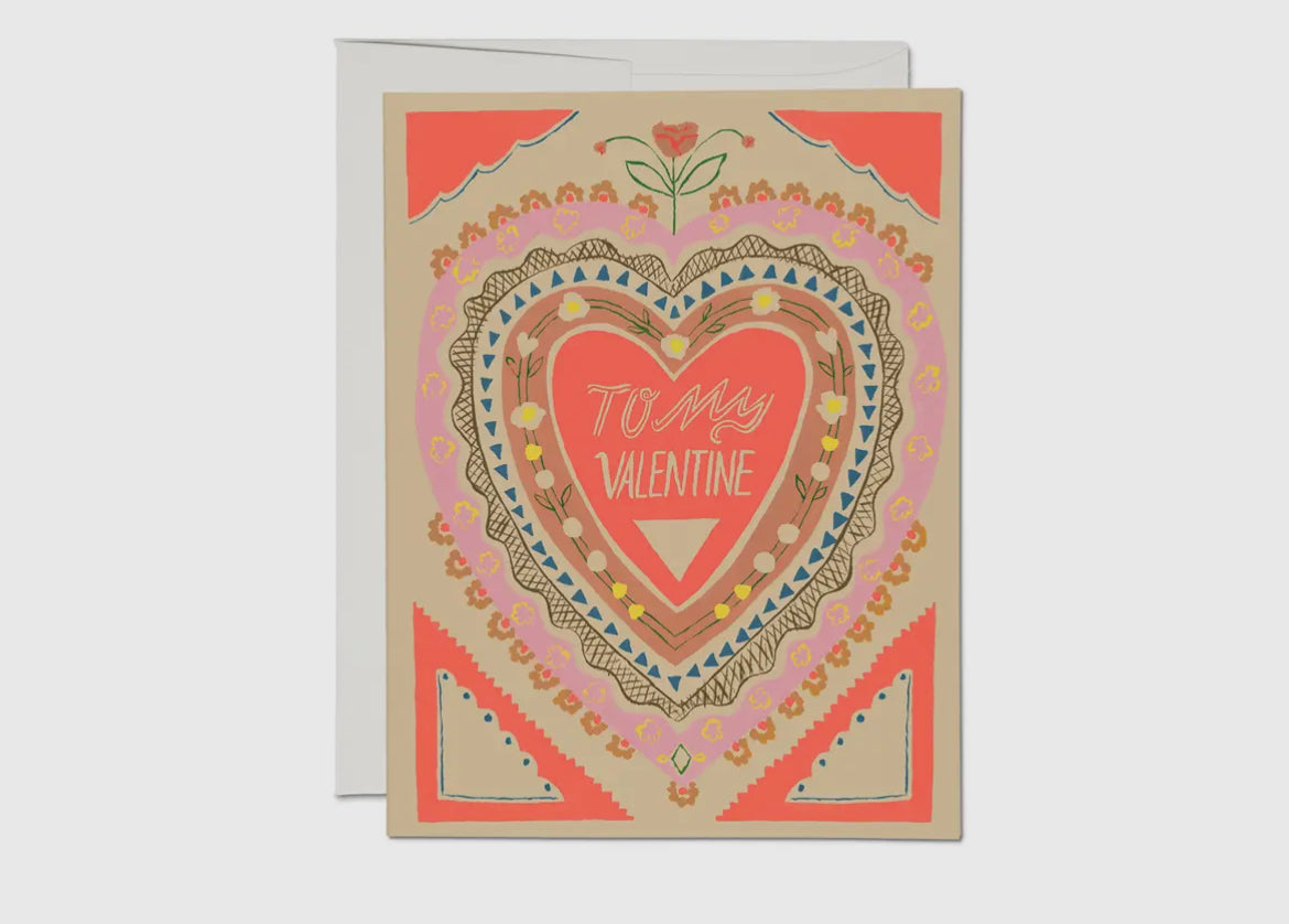 To My Valentine Card