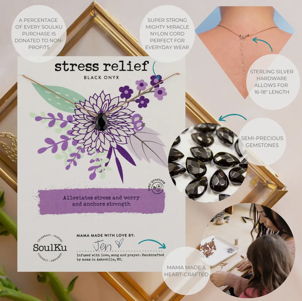 Stress Relief Black Onyx