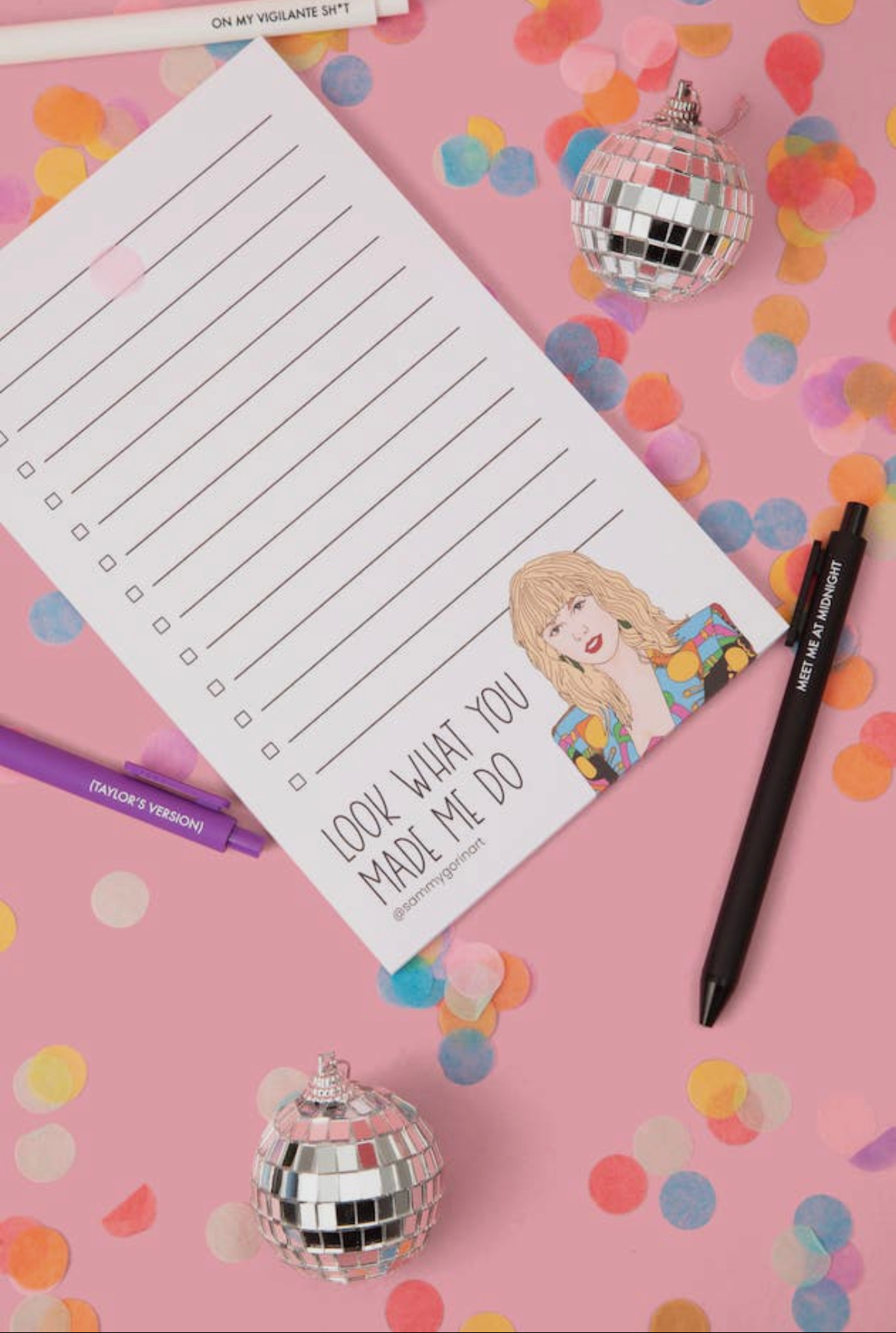 Taylor Swift Notepad